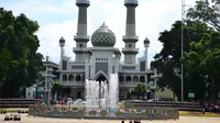 Masjid Agung Jami' Kota Malang, Jawa Timur (Zainul Arifin/Liputan6.com)