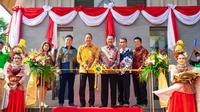 Seremoni peresmian club house kluster Everest garapan PT Agung Podomoro Land Tbk di kawasan Vimala Hills, Ciawi, Jawa Barat. (Dok Agung Podomoro)