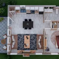 Model rumah 6x8 (Foto: Pinterest)