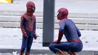 Lucu! Ada Spider-Man Cilik di The Amazing Spider-Man 2