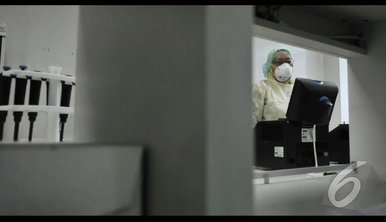 Laboratorium ini bernama Laboratorium Penelitian Penyakit Infeksi Prof Dr Sri Oemijati, yang dimiliki Badan Penelitian dan Pengembangan Kesehatan (Balitbangkes) Kementerian Kesehatan RI, Jakarta, Kamis (14/08/2014) (Liputan6.com/Johan Tallo)