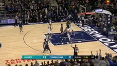 Minnesota Timberwolves mengalahkan Charlotte Hornets dengan skor 112-94 dalam lanjutan pertandingan NBA 2017-2018.