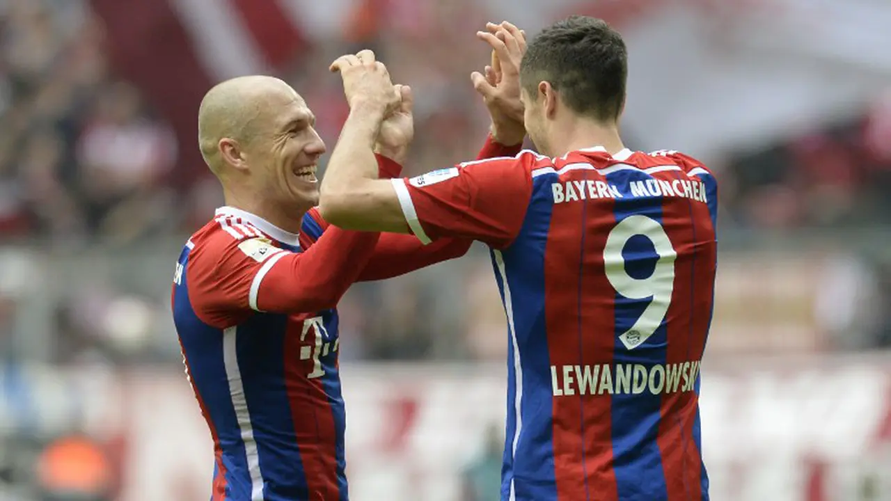 Arjen Robben- Robert Lewandowski