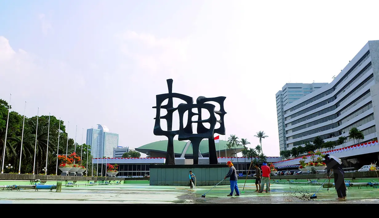 Kompleks Gedung DPR (Liputan6.com/Faisal R Syam)