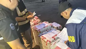 Berkedok Toko Bangunan, Puluhan Ribu Batang Rokok Ilegal Terungkap