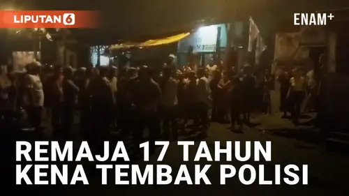 VIDEO: Remaja 17 Tahun Diduga kena Tembak Polisi di Medan