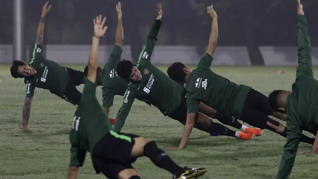 Latihan Timnas Indonesia