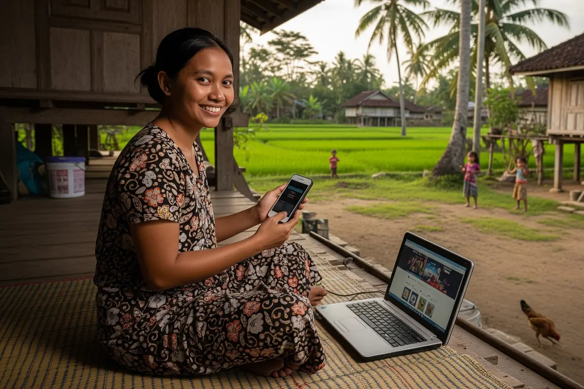 10 Bisnis Online Tanpa Modal untuk IRT di Desa