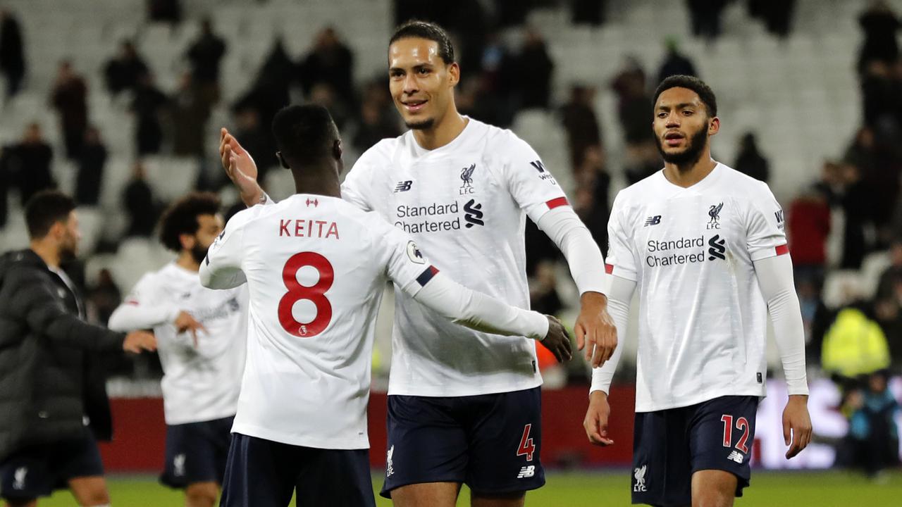 Bungkam West Ham 2-0, Liverpool Kokoh di Puncak