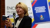 Luisa Ortega, mantan Jaksa Agung Venezuela yang dituding terlibat dalam kejahatan serius (AFP)