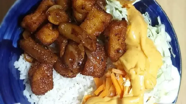 Rice Bowl Cumi Sederhana