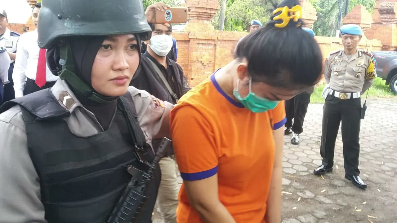 Caleg Cantik Asal Kuningan Tertangkap Saat Operasi Anti Narkoba
