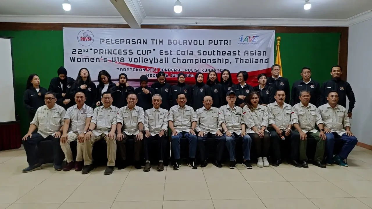 Princess Cup 2024 - Timnas Voli Indonesia U-18 - Bola Voli