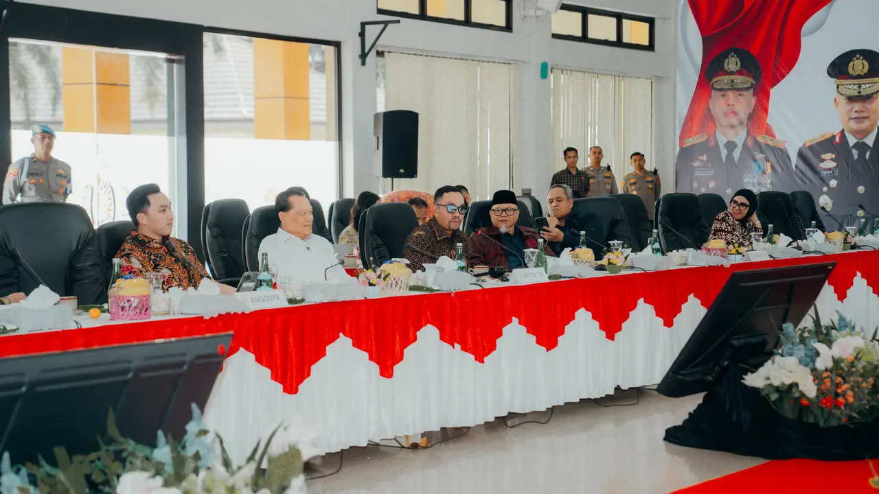 Komisi III DPR RI melakukan Kunjungan Kerja (Kunker) Spesifik ke Polda Kepulauan Bangka Belitung (Babel). (Dok. Istimewa)