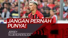 Berita video 6 jersey klub Bundesliga yang sebaiknya jangan dimiliki karena warna dan desain yang sepertinya tidak pas dipakai untuk kegiatan sehari-hari.