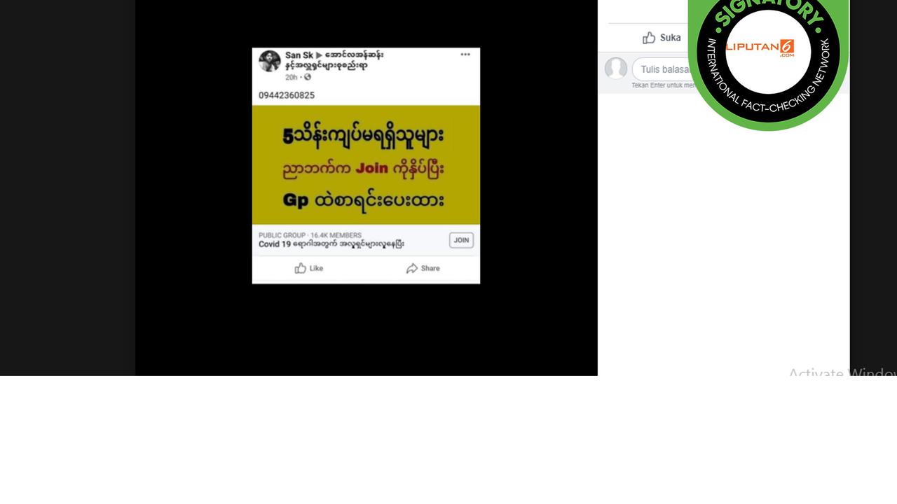 Hoaks juara ONE Championship