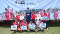 Program Coke Kicks 2018 menyambangi Pulau Pramuka di Kepulauan Seribu (istimewa)