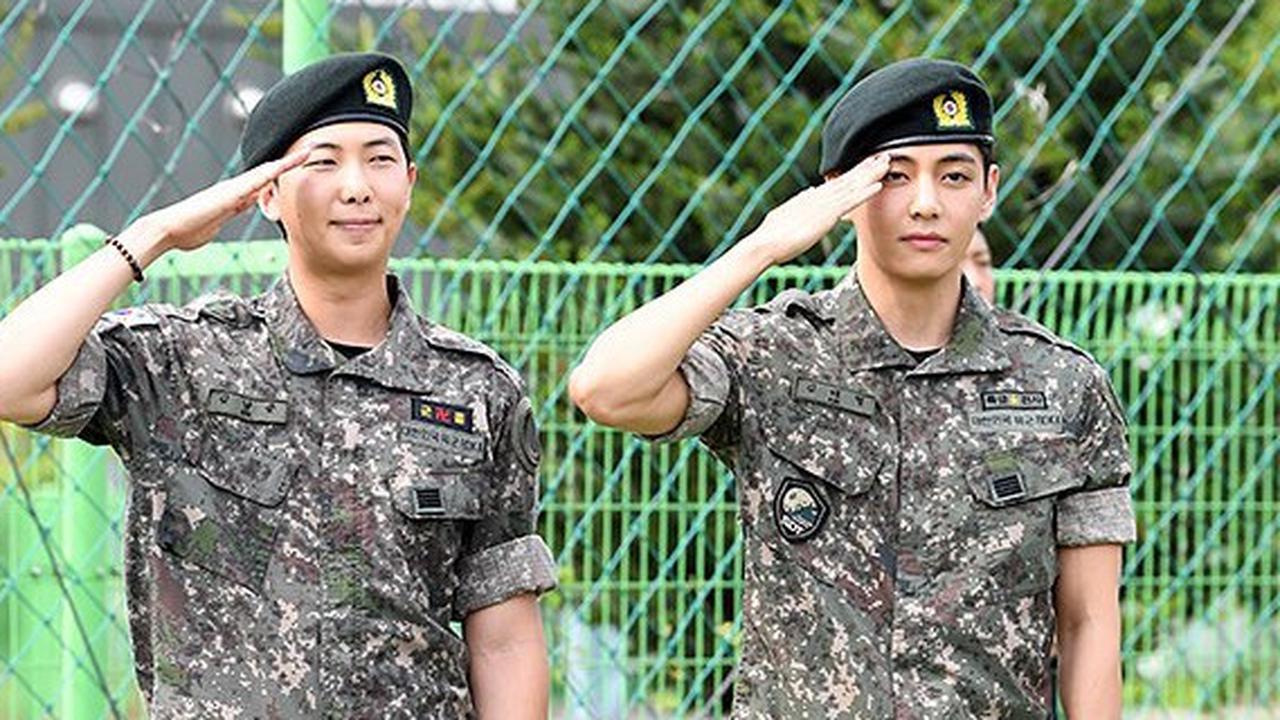 RM dan V BTS Resmi Selesai Wamil, Saham HYBE Melonjak Tajam!