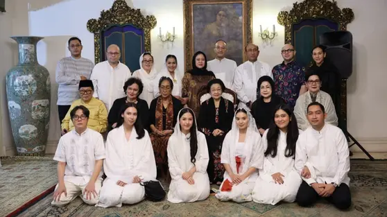 Tahlilan Guruh, Megawati dan Keluarga Besar Bung Karno Berkumpul