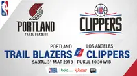 Portland Trail Blazers Vs Los Angeles Clippers (Bola.com/Adreanus Titus)