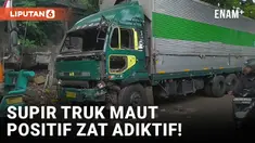 Supir Truk Maut di Tangerang Positif Obat-obatan Terlarang