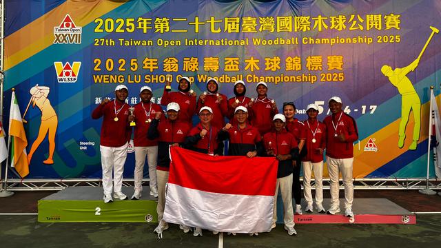 Timnas Woodball Indonesia.