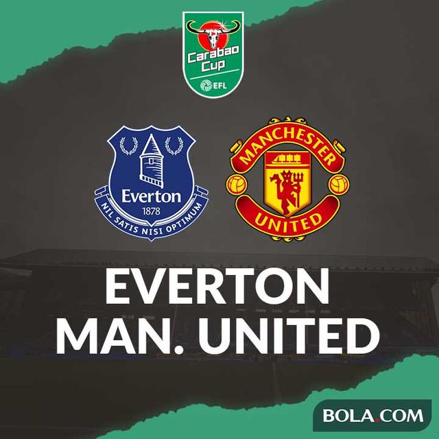 Carabao Cup - Everton Vs Manchester United