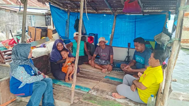 Eka Fitriyani Wulandari, mantri perempuan BRI di Kabupaten Banggai Kepulauan (Foto: Dok. BRI)