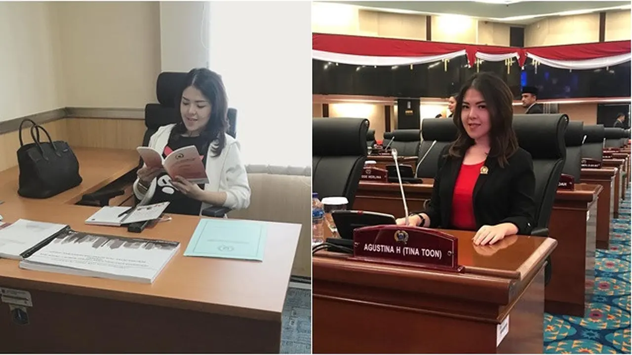 6 Potret Ruang Kerja Tino Toon di DPRD DKI Jakarta