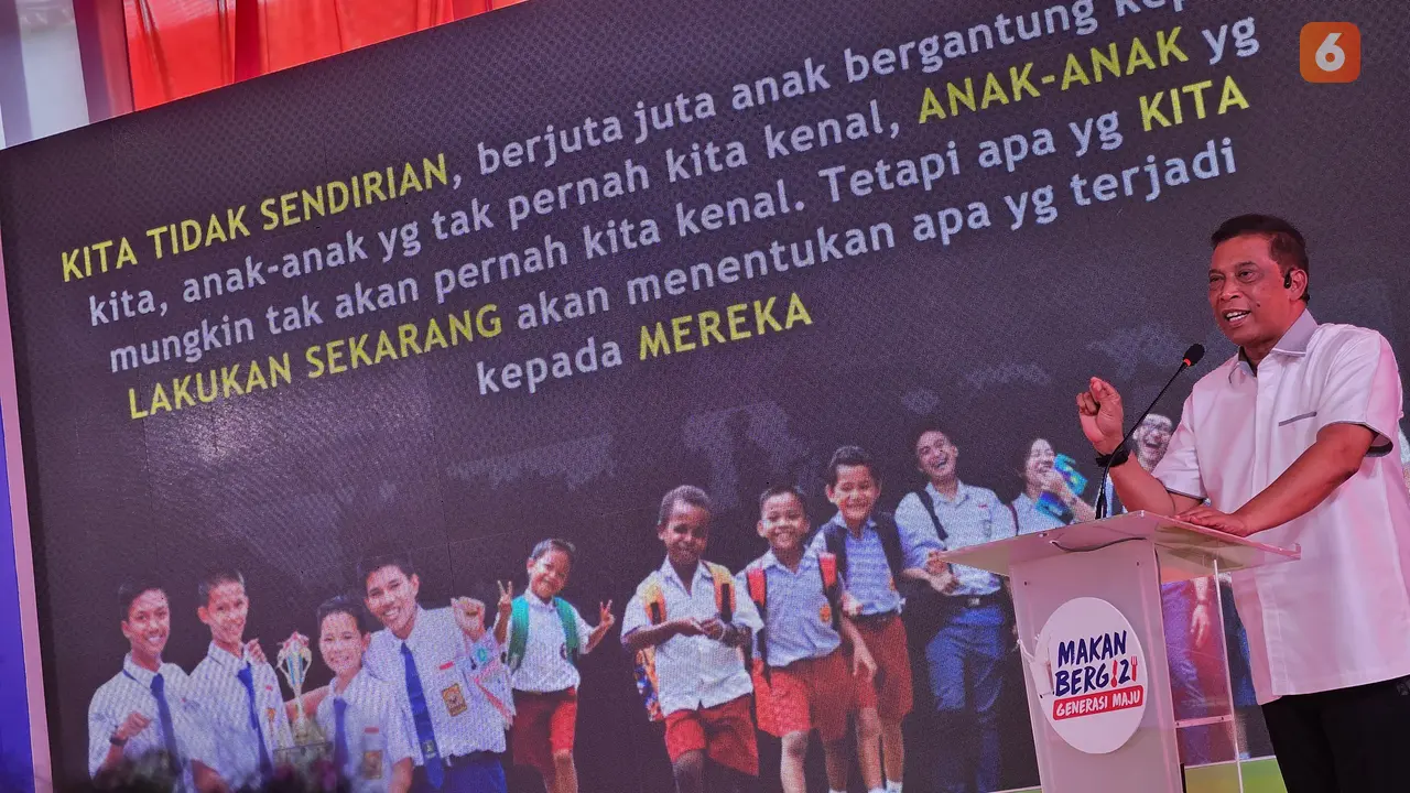 Dengan melibatkan berbagai kementerian, lembaga, dan pihak swasta, program Makan Bergizi Badan Gizi Nasional membawa dampak positif, meningkatkan kesejahteraan keluarga, dan menciptakan lapangan pekerjaan baru. (Foto: Aditya Eka Prawira/Liputan6.com)