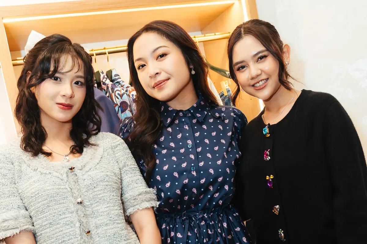 Potret Bernandya, Ziva Magnolya, hingga Zee Eks JKT48 Hadiri Re-Opening Butik Kate Spade New York di Grand Indonesia