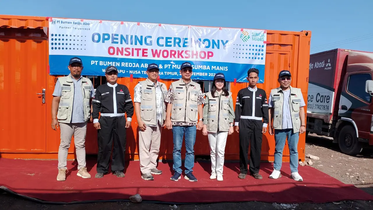 Mitsubishi Fuso Tambah Layanan 2S Fleet Customer Workshop di Sumba Timur (ist)