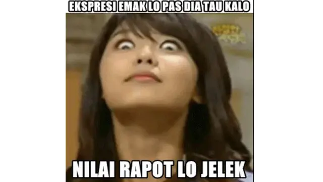 Deretan Meme Kocak Saat Hasil Rapor Anak Jelek, Siap-Siap Ketawa Geli