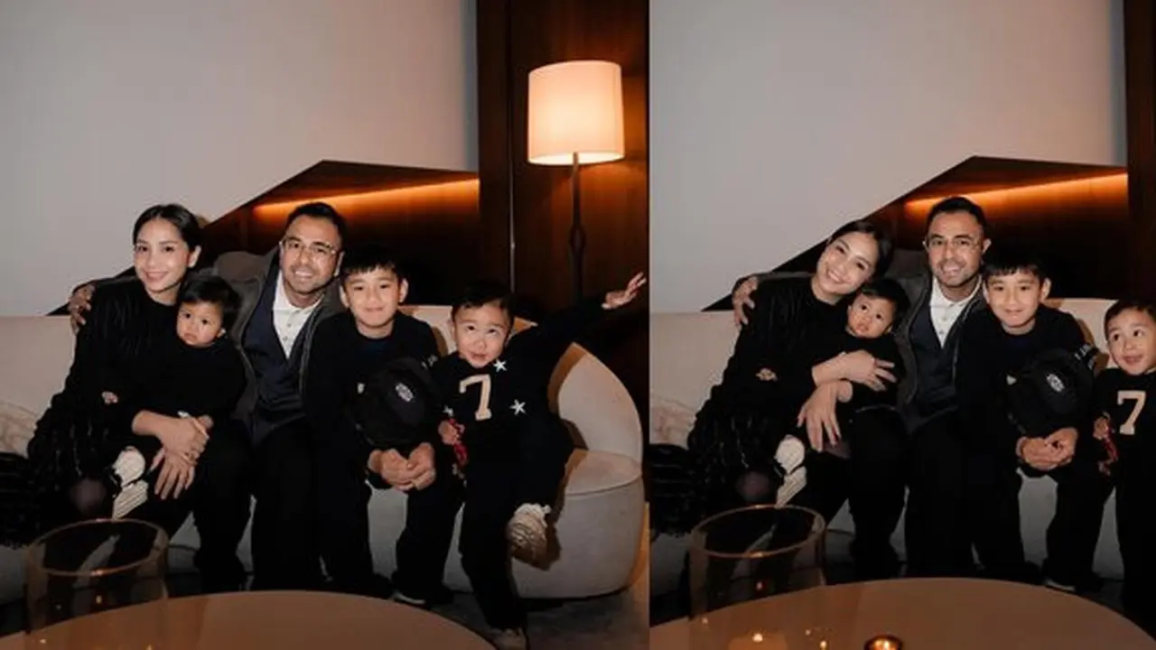 Potret Kebersamaan Raffi-Nagita dan Tiga Anaknya (credit: instagram/raffinagita1717)