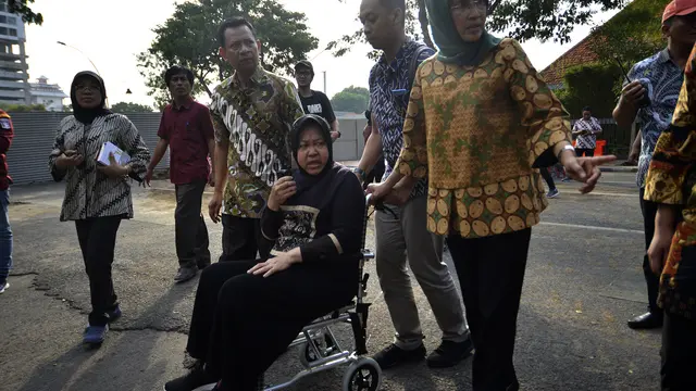 Walikota Surabaya Tri Rismaharini