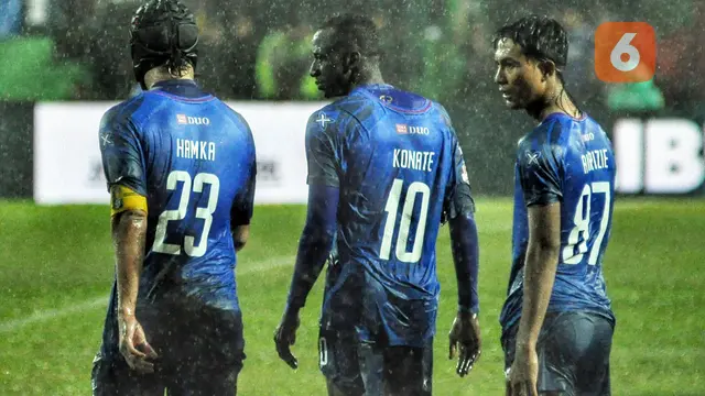 Hamka Hamzah, Makan Konate dan Ahmad Alfarizi (Arema FC)