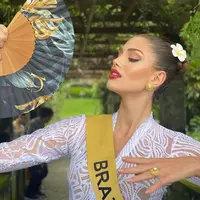 Isabella Novaes Menin menjadi juara dari  Miss Grand International 2022. [Instagram/ Isanmenin]
