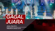 Berita video vlog Bola.com kali ini menampilkan apa yang terjadi pada hari terakhir Asia Pacific Predator League 2019.