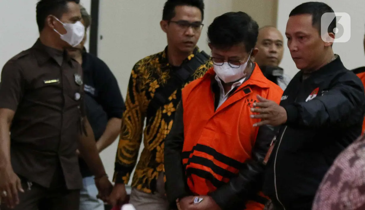 Sebelumnya, KPK menjemput paksa Syahrul Yasin Limpo di salah satu apartemen di wilayah Kebayoran Baru, Jakarta Selatan pada Kamis (12/10/2023)