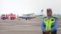 Pesawat Susi Air di Bandara Husein Sastranegara di Kota Bandung, Rabu, 2 Juli 2025. (Dok. Pemkot Bandung).