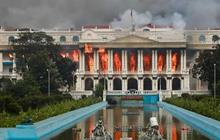 VIDEO: Nepal Membara :Kantor Pemerintah & Rumah Pejabat Dibakar, Pendemo Berpesta di Jalan