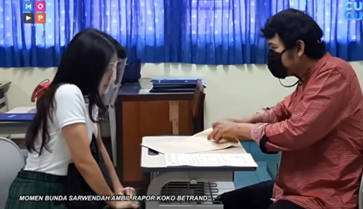 Sarwendah dan Betrand Peto (Youtube/ MOP Channel)