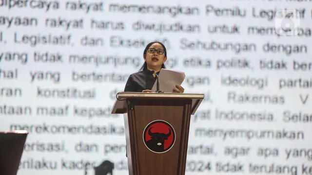 Momen Puan Maharani Menangis Singgung Kader PDIP Pelanggar Konstitusi