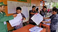 Gelar Simulasi Pemilu KPU Sukoharjo Dapat Pekerjaan Rumah (Dewi Divianta/Liputan6.com)