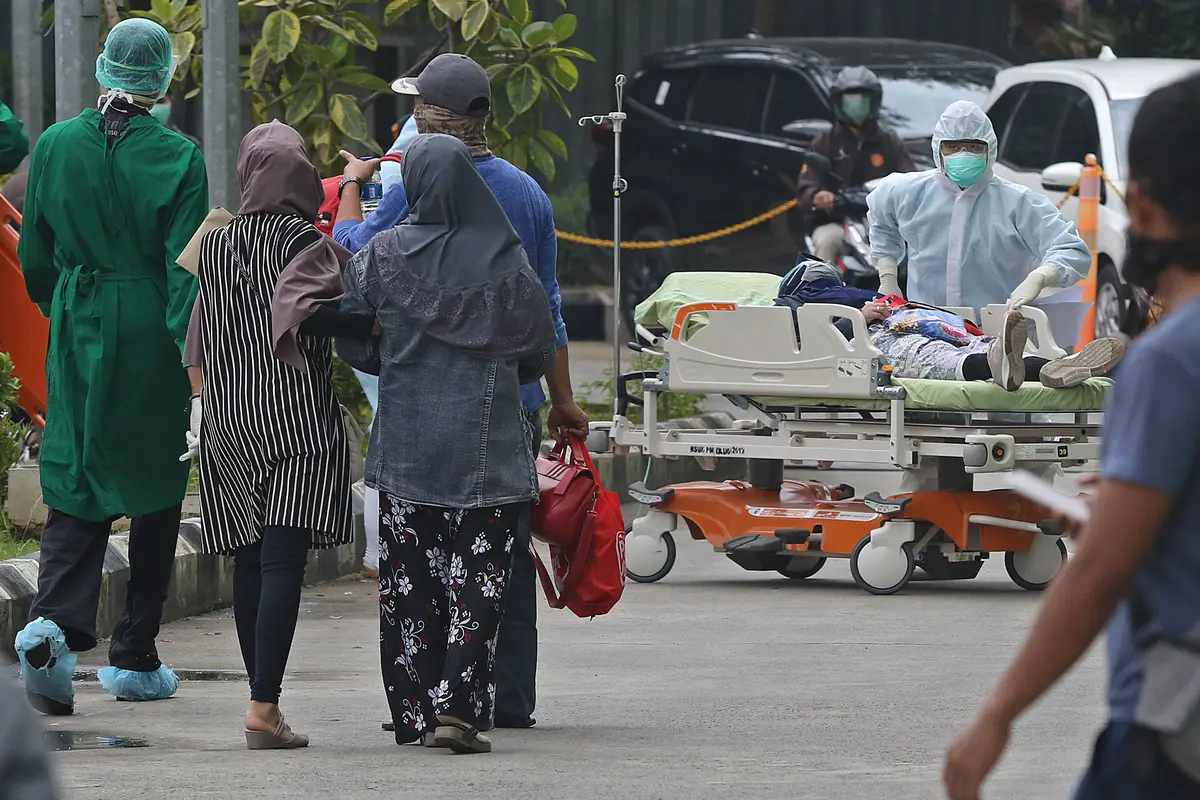 FOTO: RSUD Pasar Minggu Gelar Pemeriksaan Mandiri COVID-19