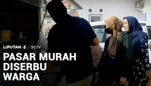 Pasar Murah Diserbu Warga
