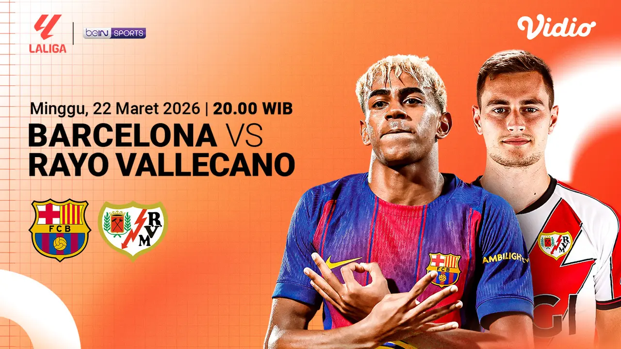 Barcelona vs Rayo Vallecano di lanjutan La Liga Pekan ke 29 Musim 2025-2026