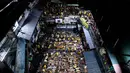 Kondisi memprihantikan para narapidana di penjara Quezon City di Manila, Filipina, 21 Juli 2016. Sejak dibangun enam dekade lalu sudah terdapat 3.800 narapidana yang mendekam dibalik jeruji rutan yang diperuntukan bagi 800 orang  itu. (Noel Celis/AFP)