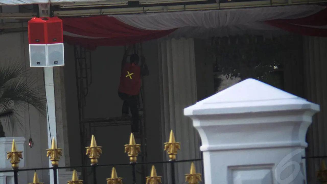 Istana Negara Bersiap Sambut HUT RI ke-69