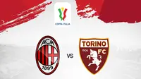 Coppa Italia - AC Milan Vs Torino (Bola.com/Adreanus Titus)